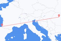 Fly fra Târgu Mureș til Biarritz