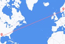 Flyreiser fra Houston, til Oslo