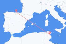 Рейсы из Энфиды, Тунис в Сантандер, Испания