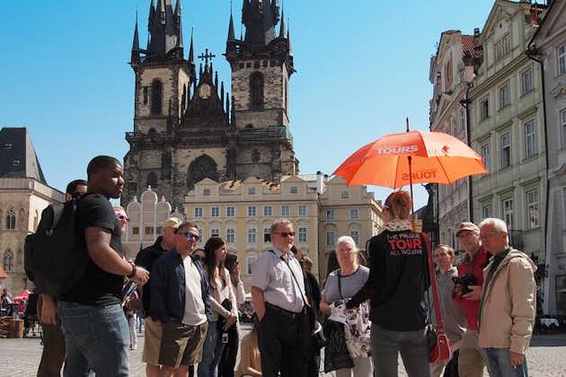 Tour de Praga de 6 horas con todo incluido: recogida, almuerzo y paseo en barco