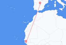 Flights from Bissau to Madrid