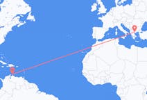 Flights from Aruba to Thessaloniki
