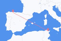 Flights from Tunis to Santiago del Monte