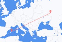 Flights from Voronezh, Russia to Menorca, Spain