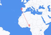 Flyreiser fra Enugu, Nigeria til Lisboa, Portugal