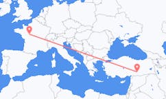 Flights from Tours, France to Adıyaman, Turkey