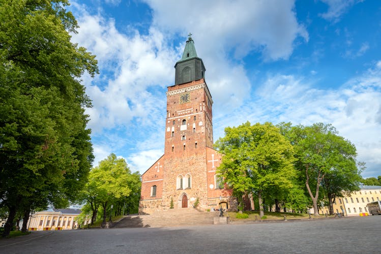 Photo of view of Turku Cathedral in Turku.