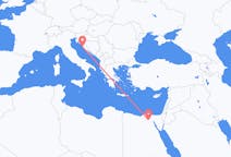 Flyrejser fra Kairo til Zadar