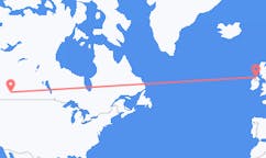 Flyrejser fra Calgary til Derry