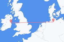 Flyreiser fra Dublin, Irland til Hamburg, Tyskland