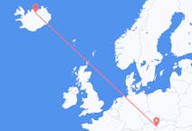 Flights from Akureyri, Iceland to Bratislava, Slovakia