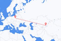 Flyg från Almaty till Warszawa