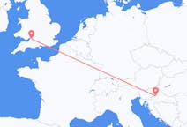 Flights from Zagreb, Croatia to Bristol, the United Kingdom