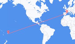 Flights from Lakeba, Fiji to Barcelona, Spain