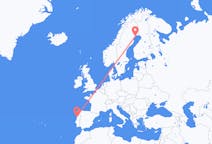 Flyreiser fra Luleå, Sverige til Porto, Portugal