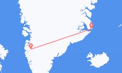 Рейсы из города Иллоккортоормиут в город Kangerlussuaq
