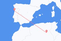 Flug frá Touggourt, Alsír til Porto, Portúgal