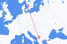 Flyrejser fra Angelholm til Ohrid