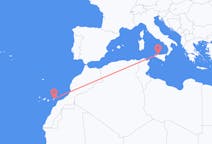 Flyreiser fra Palermo, Italia til Ajuy, Spania