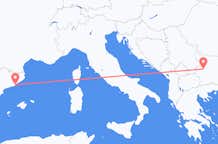Flyreiser fra Barcelona, til Sofia