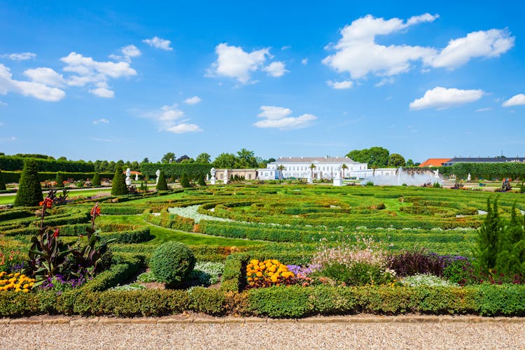 Photo of Herrenhausen Gardens of Herrenhausen Palace located in Hannover, Germany.