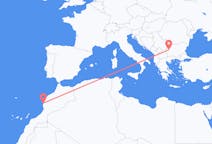 Flug frá Essaouira, Marokkó til Sófíu, Búlgaríu