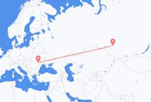 Flights from Novosibirsk, Russia to Iași, Romania