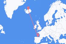 Flights from Santander to Akureyri