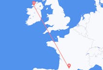 Flights from Donegal, Ireland to Toulouse, France