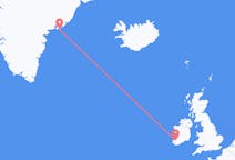 出发地 爱尔兰从 基洛格林目的地 格陵兰库鲁苏克的航班