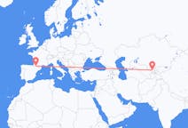 Flights from Tashkent to Lourdes