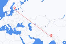 Flyg från Tumlingtar, Nepal till Helsingfors, Finland