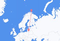 Flights from Berlevåg, Norway to Kaunas, Lithuania