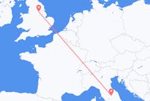 Flights from Doncaster, the United Kingdom to Perugia, Italy