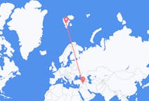 Flights from Mardin to Svalbard