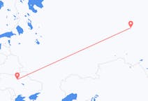 Flights from Kyiv, Ukraine to Surgut, Russia