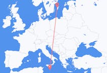 Flyrejser fra Malta til Visby