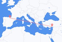 Flyreiser fra Vitoria, Spania til Adana, Tyrkia