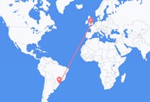 Flyg från Florianópolis, Brasilien till Southampton, England