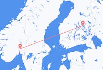 Lennot Oslosta Kuopioon