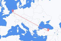 เที่ยวบิน จาก รอตเทอร์ดาม, เนเธอร์แลนด์ ไปยัง ซีวัส, ตุรกี