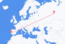 Flights from Uray, Russia to Lisbon, Portugal