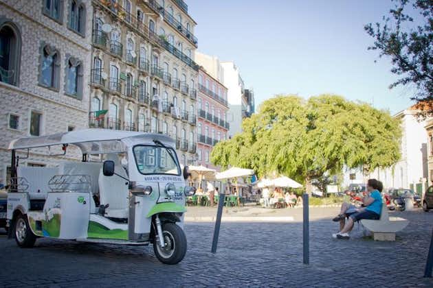 Lissabon: 1,5-stündige Altstadt- und Innenstadttour mit einem privat geführten Tuk