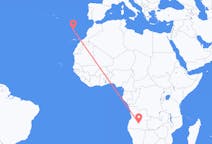Flyrejser fra Menongue, Angola til Funchal, Portugal
