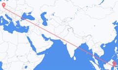 Flights from Palu, Indonesia to Nuremberg, Germany