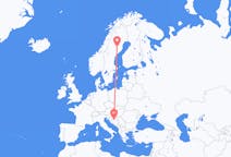 Flights from Lycksele, Sweden to Banja Luka, Bosnia & Herzegovina