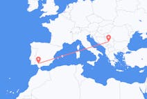 Flyg från Sevilla, Spanien till Kraljevo, Serbien