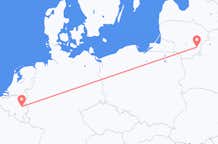 Flyrejser fra Vilnius, Litauen til Liege, Belgien