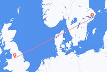Flüge von Manchester, England nach Stockholm, Schweden