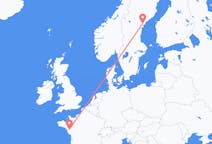 Flights from Kramfors Municipality, Sweden to Nantes, France